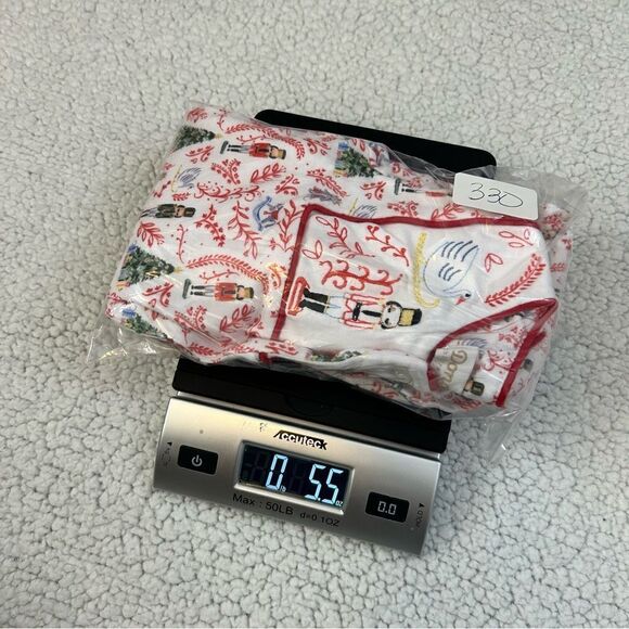 DONDOLO Nutcracker Christmas Print Embroidered
Pima Cotton Footie Pajama 24 mos - Picture 7 of 7